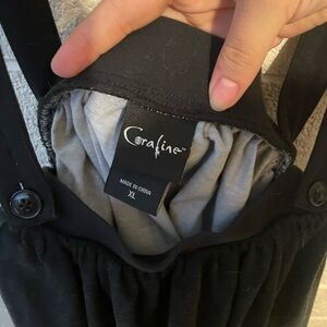 Coraline Cross Back Overall Skirt